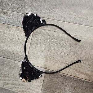 Black cat headband